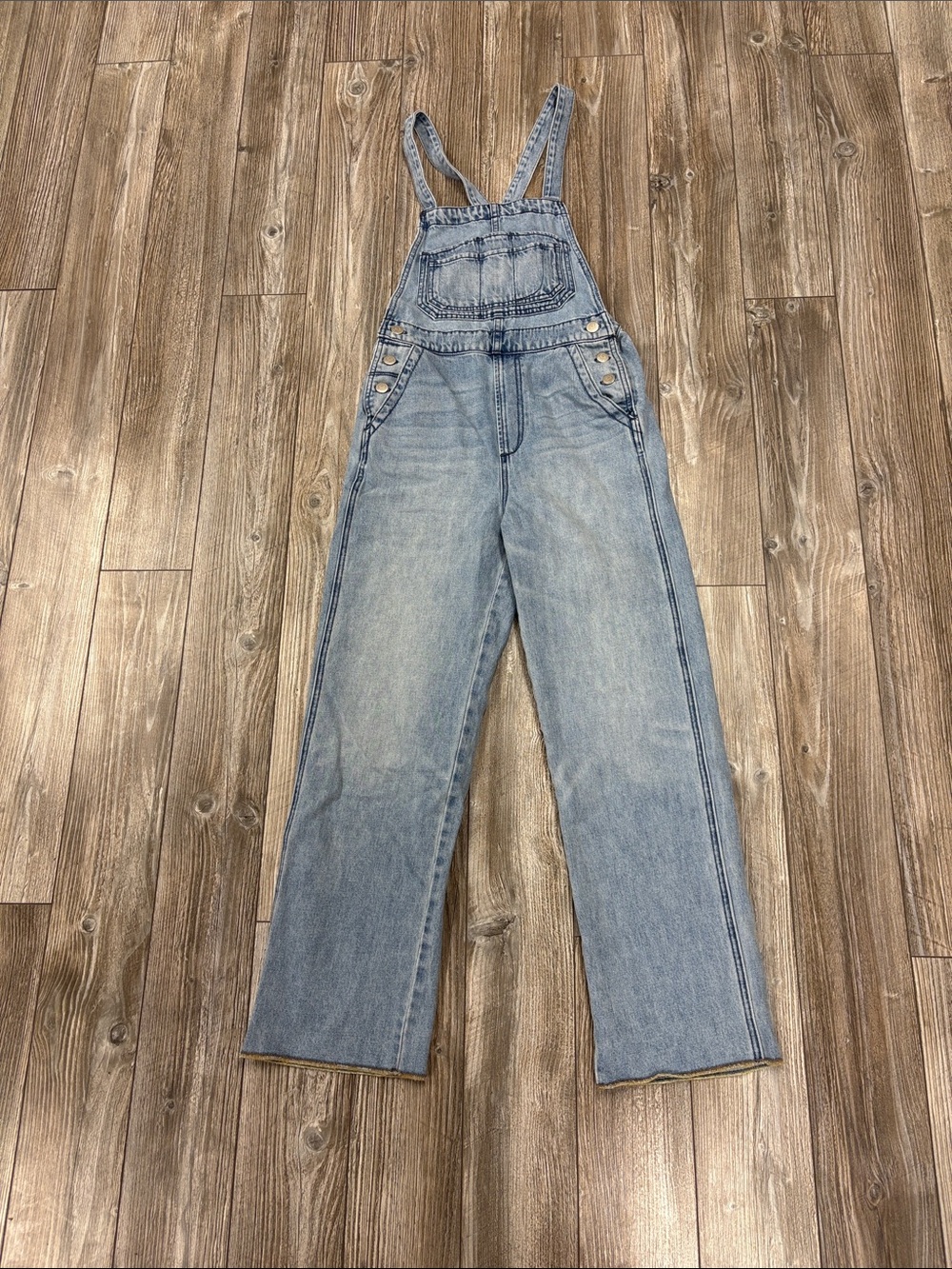 Joe's Jeans Light Blue Denim Overalls